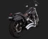 Harley Dyna Super Radius Chrome Exhaust - Image 1 of 0
