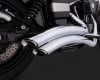 Harley Dyna Super Radius Chrome Exhaust - Image 3 of 0