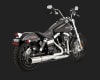 Harley Dyna Stainless Hi-Output 2-Into-1 Exhaust - Image 1 of 0