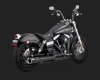 Harley Dyna Pro Pipe Black Exhaust - Image 1 of 0