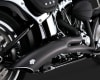 Harley Softail Black Big Radius 2-Into-1 Exhaust - Image 2 of 0