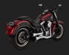 Harley Softail Hi-Output Grenades 2-Into-2 Exhaust - Image 1 of 0