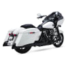 Harley Touring 2017-2023 Backslash 450 Slip-On Exhaust (Black) by Vance & Hines - Image 1 of 0