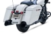 Harley Touring 2017-2023 Backslash 450 Slip-On Exhaust (Black) by Vance & Hines - Image 2 of 0