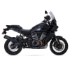Harley RA1250 Pan America/RA1250S Pan America Special 2021-2023 Adventure Hi-Output 450 Slip-On Exhaust (Black Finish) by Vance & Hines - Image 1 of 0