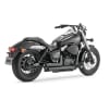 Vance & Hines Shortshots Staggered for Honda VT750 Black Finish - Image 2 of 0