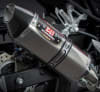 YOSHIMURA Honda CB500F 2016-2017 CB500FA ABS 2016-2017 CBR500R 2016-2018 CBR500RA ABS 2016-2018 Exhaust Signature R-77 Slip On - Image 1 of 0