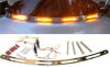Harley '96-'13 LED Turn Signal Windshield Trim - Image 1 of 0