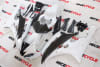 Motorcycle Fairings Kit - 2006-2007 White/Charcoal Yamaha YZF R6 Motorcycle Fairings | YMA27 - Image 3 of 0