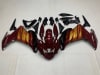 Motorcycle Fairings Kit - Yamaha FZ6R 2009-2010 Black/Maroon Accents Motorcycle Fairings | YMA40 - Image 2 of 0