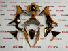 Gold Chrome Motorcycle Fairings Kit for 2015 Yamaha YZF R1 – Custom Design Bodywork - Image 2 of 0