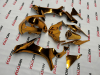 Gold Chrome Motorcycle Fairings Kit for 2015 Yamaha YZF R1 – Custom Design Bodywork - Image 3 of 0