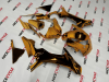 Gold Chrome Motorcycle Fairings Kit for 2015 Yamaha YZF R1 – Custom Design Bodywork - Image 4 of 0