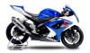 Suzuki GSXR 1000 2007-2008 Yoshimura Dual Polished w/ Stainless Tip R-77 EPA Noise Compliant Exhaust System - Image 2 of 0