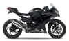 Kawasaki Ninja 300 2013-Present Yoshimura Polished w/ Carbon Tip R-77 Complete Full Exhaust System - Image 2 of 0