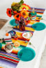 Mexican Classic Serape Table Runner - Multi Gold - Image 3 of 0