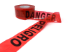 Reinforced Red Danger Tape - Image 3 of 0