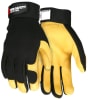 Heavy Duty Top Grain Deerskin Leather Palm Glove with Fabric Back - Image 1 of 0
