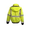 Radians SJ11QB Class3 High Visibility Weatherproof Bomber Jacket with Quilted Built-in Liner - Green - Image 2 of 0