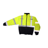 Radians SJ11QB Class3 High Visibility Weatherproof Bomber Jacket with Quilted Built-in Liner - Green - Image 3 of 0
