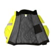 Radians SJ11QB Class3 High Visibility Weatherproof Bomber Jacket with Quilted Built-in Liner - Green - Image 4 of 0