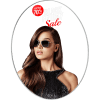 KrystalDISC Ultra Thin Transparent LED screen with 2000nits brightness. 1M Diameter CIRCLE - Image 1 of 0