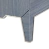 Madeline 3-Drawer Side Table, Colonial Blue Shimmer - Image 3 of 0