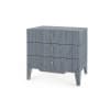 Madeline 3-Drawer Side Table, Colonial Blue Shimmer - Image 5 of 0