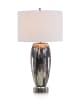 Sapphire and Silver Glaze Table Lamp - Image 2 of 0