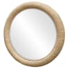 Mariner Round Mirror, Natural - Image 3 of 0