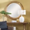 Mariner Round Mirror, Natural - Image 4 of 0