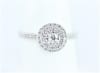 Round Halo style diamond engagement ring - Image 2 of 0