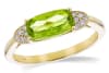Peridot and Diamond Ring - Image 1 of 0