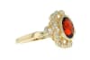 Garnet and Diamond Ring 14K Yellow Gold Ring - Image 3 of 0
