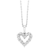 Diamond Heart Pendant Sterling Silver 1/10ct Total Diamond Weight - Image 1 of 0