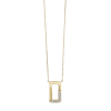 Diamond Pendant in 10K Yellow Gold 1/8ct tw. - Image 2 of 0