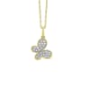 Diamond Butterfly Pendant 10K Yellow Gold .10ct tw. - Image 1 of 0