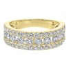 Three Row 1.50ctw Diamond Band in 14K Yellow Gold - Image 1 of 0