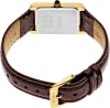 Seiko SWR066 Essential Gold Tank Watch Brown Leather Band - Image 2 of 0
