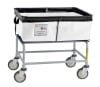 R&B Wire Fully Sewn Elevated Vinyl Basket Truck - 3 Bushel - Image 2 of 0
