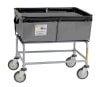 R&B Wire Fully Sewn Elevated Vinyl Basket Truck - 3 Bushel - Image 3 of 0