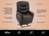 Pride Mobility Elegance VivaLift Power Recliner - Image 4 of 0