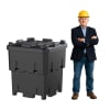 R&B Wire Stackable Bulk Container - Image 4 of 0