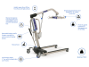 Invacare Reliant 600 Full Body Patient Lift - Image 2 of 0