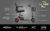 Pride Mobility Go Go Elite TravellerÂ®2  4-wheel - Image 4 of 0