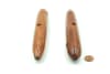 Extra Long 8.0" inch Wood Musky fishing lure bodies (with pre-cut eye sockets, belly & through hole) - Image 5 of 0