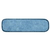 HD Microfiber Wet Mop Pad, 5" x 60", Blue Strip Velcro - Image 1 of 0