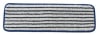 5" x 18" Blue Strip Microfiber Flat Mop, Velcro - Image 1 of 0