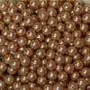 10mm ChampagneFaux Pearl Acrylic Bubblegum Beads sold in packages of 475 beads free shipping	 - Image 2 of 0