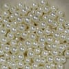 10mm Cream Faux Pearl Beads sold in packages of 50 beads - Image 2 of 0